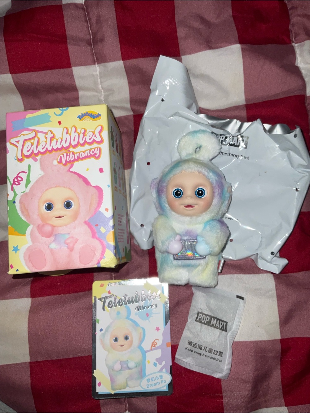 POP MART Teletubbies Vibrancy Series Figure PEACH PO Box Toy Doll | US Seller